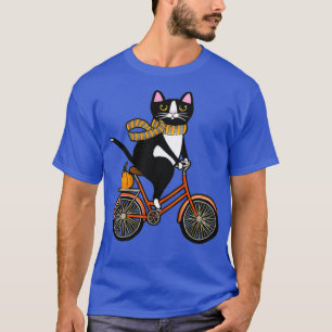 T-shirt Chat à vélo