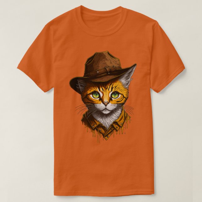 T-shirt Chat adorable (Design devant)