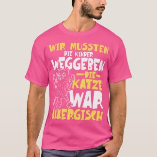 T-shirt Chat allergique 3