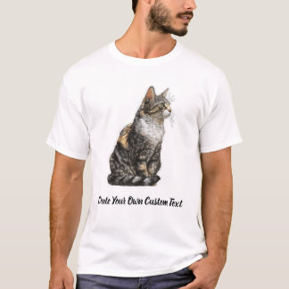 T-shirt Chat American Wirehair Créez votre propre texte pe