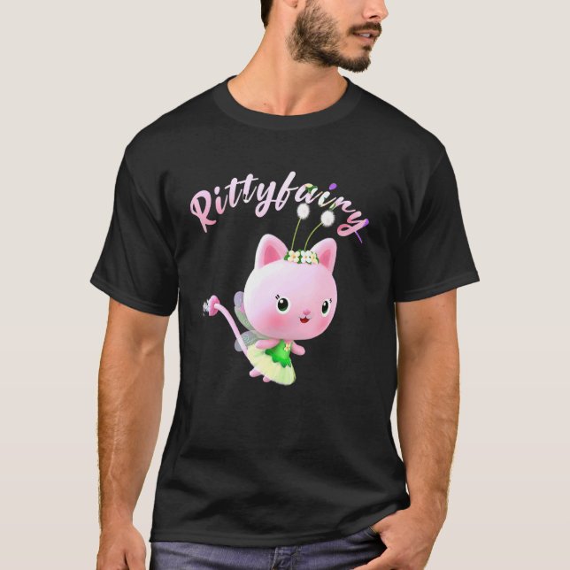 T-shirt Chat - Amour Fée (Devant)