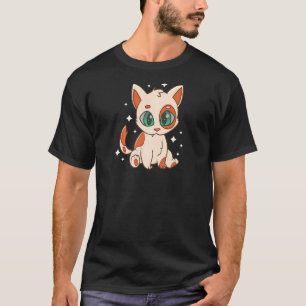 T-shirt Chat amusant aux couleurs vives pour hommes femmes