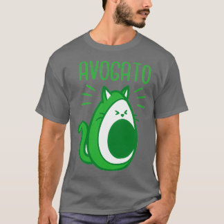 T-shirt Chat Amusant Avocado