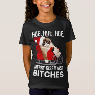 T-Shirt Chat amusant Noël Adulte Humour Noël