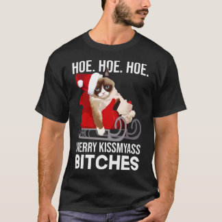 T-shirt Chat amusant Noël Adulte Humour Noël