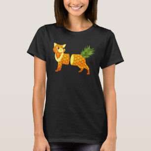 T-shirt Chat Ananas