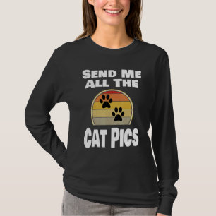 T-shirt Chat   Animal De Compagnie Propriétaire Envoyez-Mo