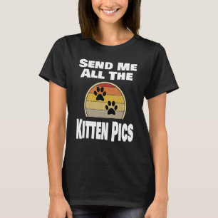 T-shirt Chat   Animal Familier Propriétaire Envoyez-Moi To