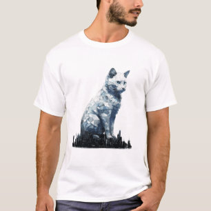 T-shirt Chat Animaux de compagnie Beauté Nature Découverte