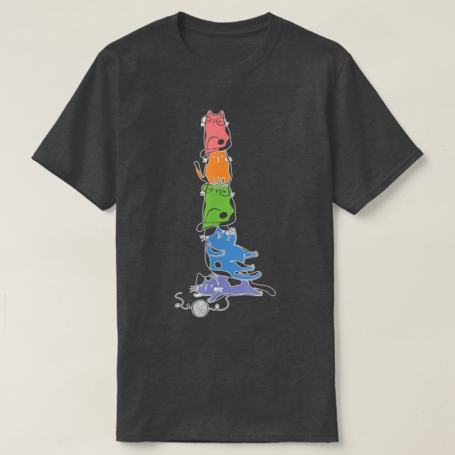 T-shirt Chat Anime - Cute Kawaii Chat Ramen Noodle Anime N (Design devant)