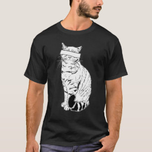 T-shirt Chat anonyme Censé Chat drôle
