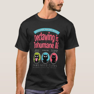 T-shirt Chat Anti Dégriffage  Dites Non Au Dégriffage Des 