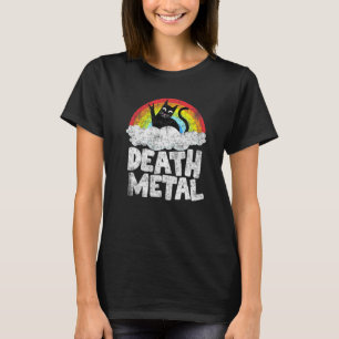 T-shirt Chat Arc-en-ciel Groupe de Heavy Metal Enfants Got