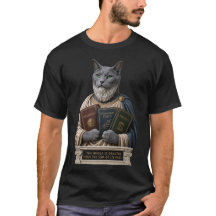 Chat Aristote Bleu Russe