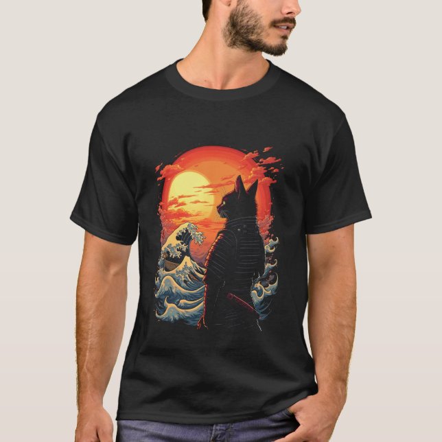 T-shirt Chat Armuré (Devant)