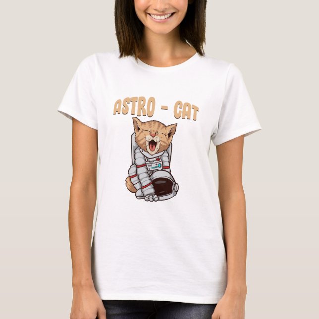 T-shirt Chat Astro (Devant)