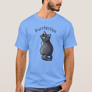 T-shirt Chat aux yeux verts