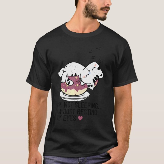 T-shirt Chat Avec Propriétaire De Chat De Mug De Café (Devant)