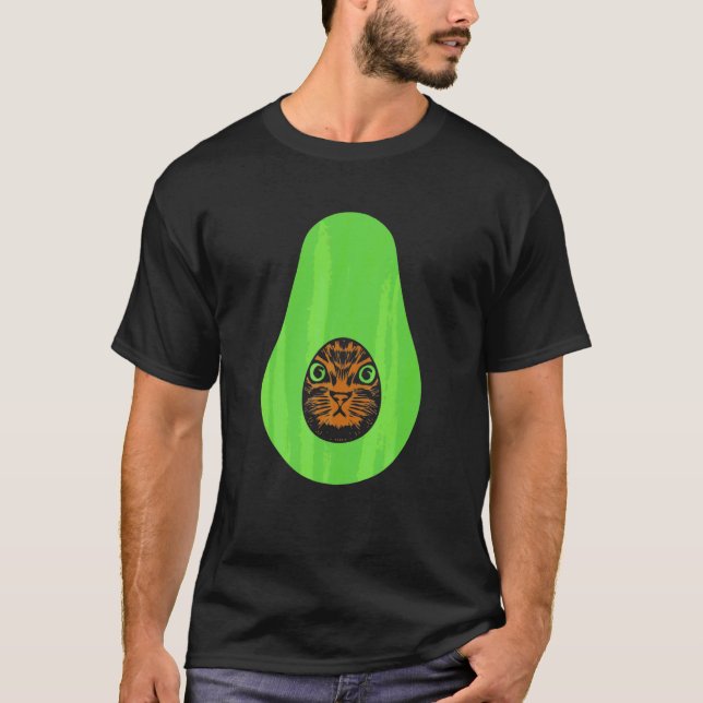 T-shirt Chat Avocato (Devant)