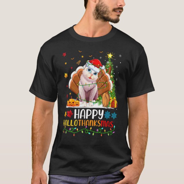 T-shirt Chat Balinais Animal     Chat Balinais Hellothanks (Devant)