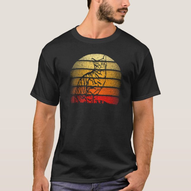 T-shirt Chat Bengal  1 (Devant)