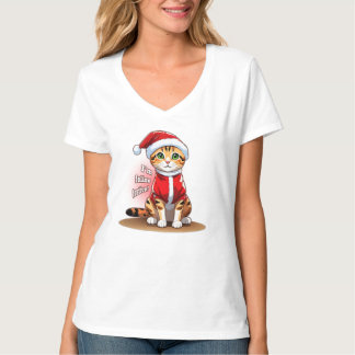 T-shirt Chat Bengale de Noël | CA1 (5/10)