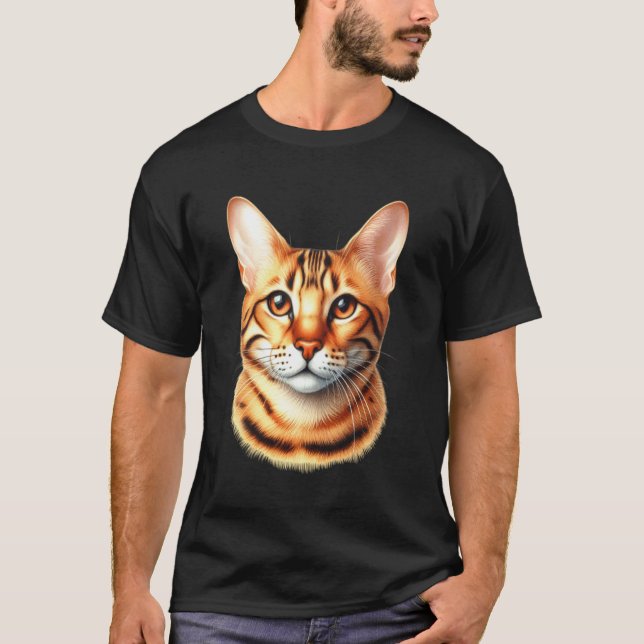 T-shirt Chat Bengalí (Devant)