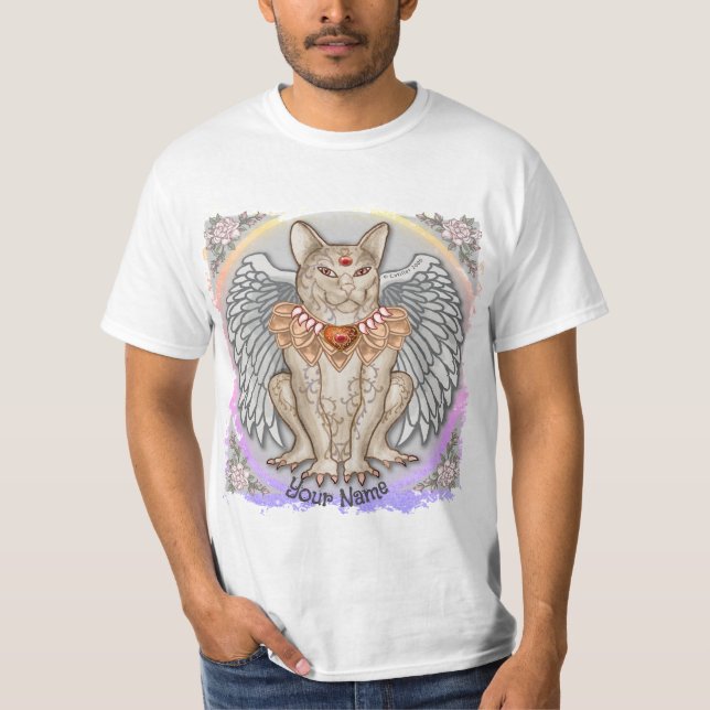 T-shirt Chat Bijou Gargouille  (Devant)