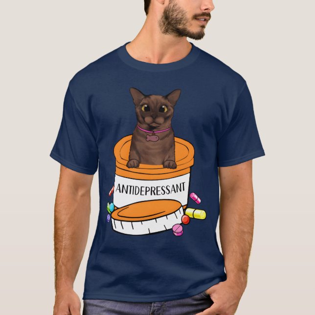 T-shirt Chat birman Noël Chat ami Chat (Devant)