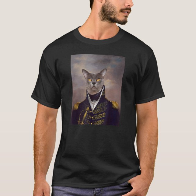 T-shirt Chat birman Renaissance animal de compagnie Portra (Devant)