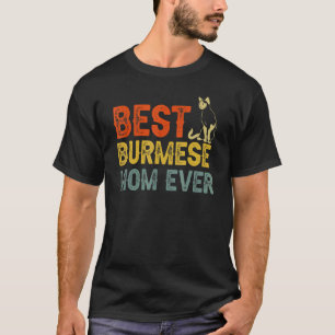 T-shirt Chat Birmane Mère Propriétaire Éleveuse Chatons
