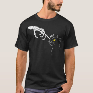 T-shirt Chat Black Lover Skeleton Main Boop Funny Hallowee
