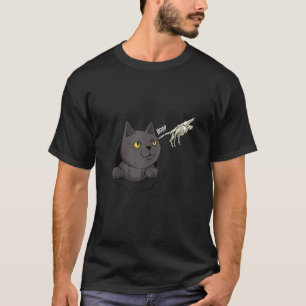 T-shirt Chat Black Lover Skeleton Main Boop Funny Hallowee