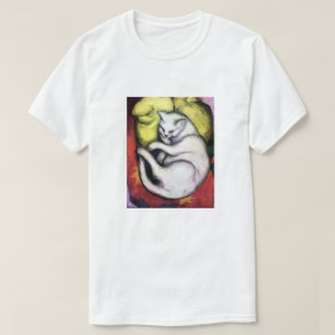 T-shirt Chat blanc, Franz Marc