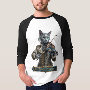 T-shirt Chat Bleu Russe de la Sérénissime Intemporelle