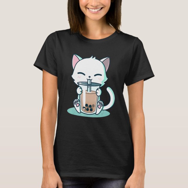 T-shirt Chat Boba (Devant)