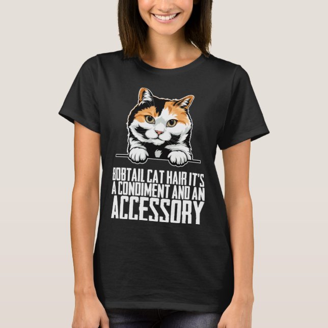 T-shirt chat Bobtail  Bobtail  chatons Bobtail (Devant)