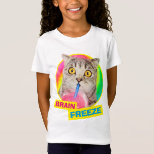 T-Shirt Chat Boire à la rousse