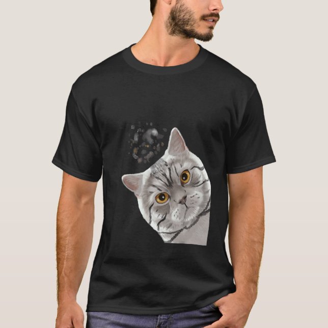 T-shirt Chat British Shorthair (Devant)