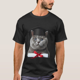 T-shirt Chat British Shorthair Casquette de Cérémonie de R