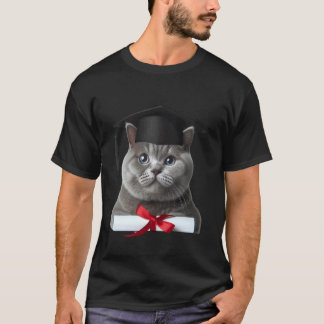T-shirt Chat British Shorthair Casquette de Cérémonie de R