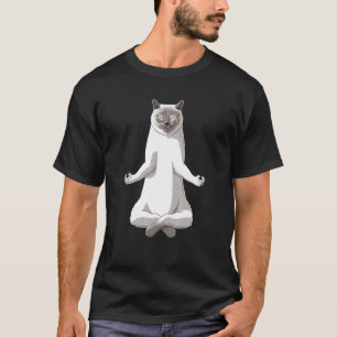 T-shirt Chat British Shorthair Yoga