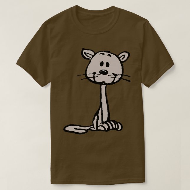 T-shirt Chat Brown (Design devant)