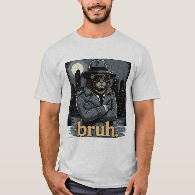 T-shirt Chat Bruh (Devant)