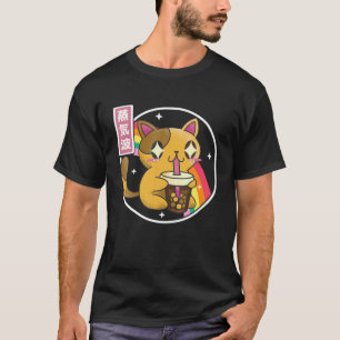 T-shirt Chat Bubble Thé Boba Japon 80S Otaku Vapor