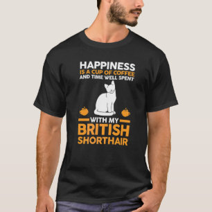 T-shirt Chat Café British Shorthair