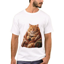 T-Shirt Chat Café Cosy