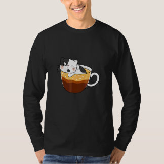 T-shirt Chat   Café   et Baristas