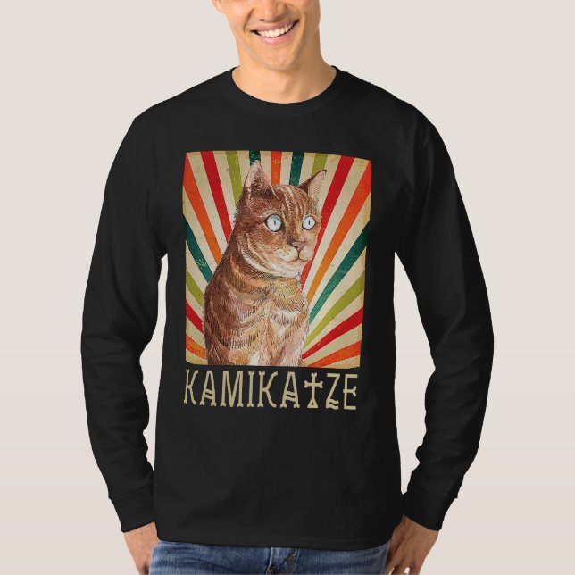 T-shirt Chat Cami Chat Chats Chat Chat Meow (Devant)