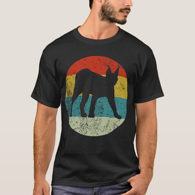 T-shirt chat caracal (Devant)
